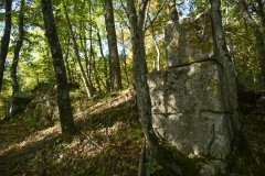31 Dettaglio del podio del tempio