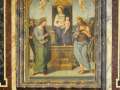 65 Vergine col Bambino fra il Beato Giacomo Villa e i Santi Giovanni Evangelista, Giovanni Battista e Pietro Martire