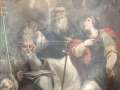 26 Tela di un anonimo eugubino sec. XVII, raffigurante San Silvestro, Sant'Antonio Abate e Santa Caterina d'Alessandria..jpg