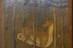 16d Sant'Egidio allattato da un cervo