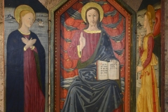 15 Maestro del trittico di Chia alias Cola da Orte Il Salvatore benedicente e l’Annunciazione