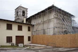 30 Chiesa di San Procolo dopo il terremoto del 2016